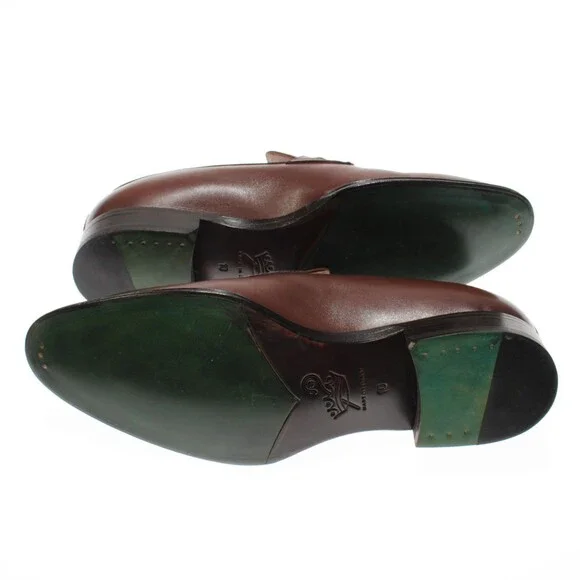 Pastori NWB Titus Slip On Loafers Size 10 US in Cognac Brown  display picture 1